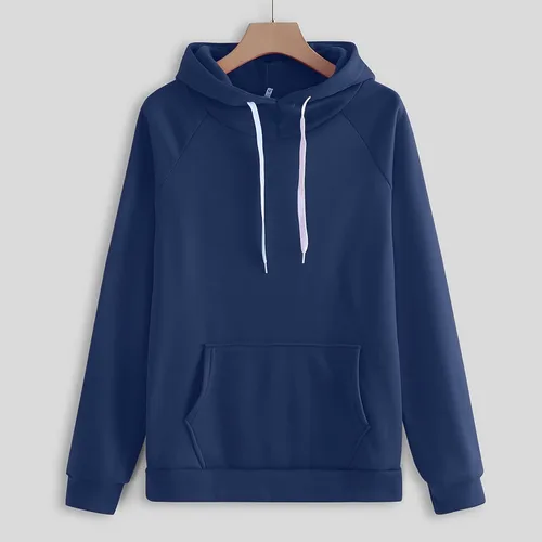 Miniatura 3 de Trajes deportivos para mujer, ajuste holgado, a la moda, casual, con cordón y bolsillos, sudadera con capucha y pantalones, conjunto de ejercicio