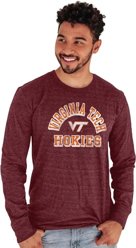 Miniatura 9 de Blue 84 NCAA - Camiseta de manga larga para hombre Tri-Blend