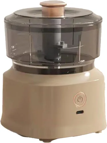 Picadora eléctrica de alimentos, procesadores de alimentos, licuadora eléctrica de carne, cuchillas de acero inoxidable, mini picadora de ajo,
