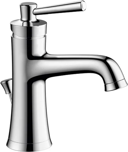 Miniatura 5 de hansgrohe Joleena 04773820 - Grifo de fregadero de baño de transicional de 1 manija de 1 8 pulgadas de alto en níquel cepillado, 04773820
