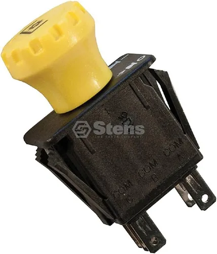 Stens Interruptor de toma de fuerza 430-205 compatible con/reemplazo para tractores compactos John Deere 3120, 3203, 3320, 3520 y 3720 AM116235,