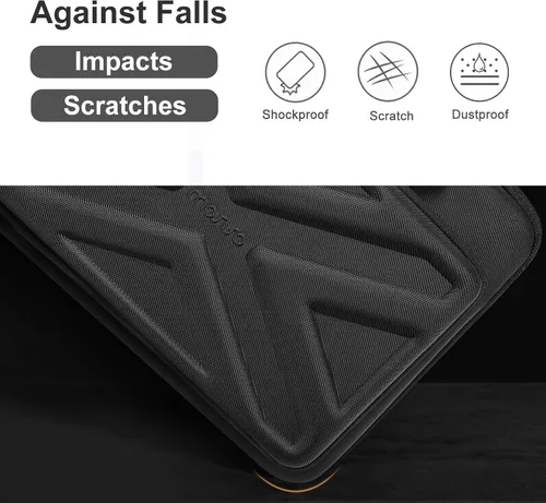 Miniatura 4 de MOSISO Funda rígida para portátil de 15.6-16 pulgadas, funda protectora para portátil de 15 pulgadas a prueba de golpes y agua, carcasa dura
