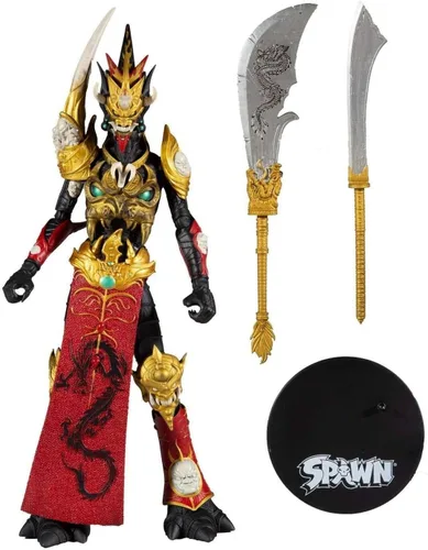 Miniatura 3 de McFarlane Toys Spawn: Mandarin Spawn Figura de acción de 7