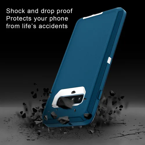 Miniatura 4 de I-HONVA Funda para Galaxy S10 [no compatible con S10E] a prueba de golpes, polvo y caídas, protección de cuerpo completo de 3 capas