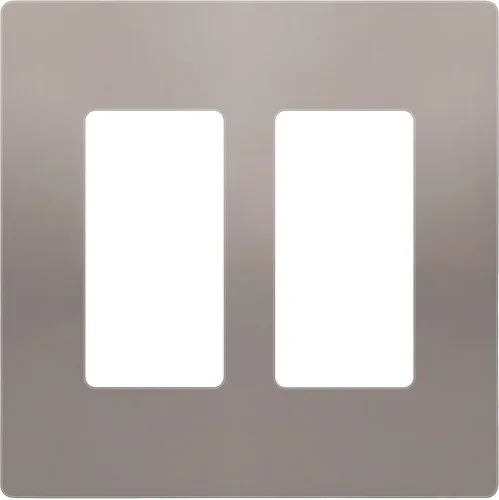 Miniatura 103 de ENERLITES Placas de pared decorativas sin tornillos, cubiertas de tomacorrientes seguras para niños, tamaño de 4 posiciones, 4.68" H x 8.30" L, Negro