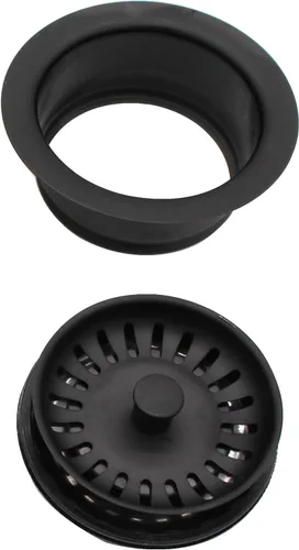 Miniatura 8 de Westbrass CO133-62 Kit de grifo dispensador de agua fría pura estilo Touch-Flo de 8 pulgadas con filtro, paquete de 2 cartuchos de repuesto, colador