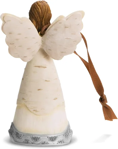 Miniatura 2 de Pavilion Gift Company 82350 - Adorno de sobrina/figura de ángel, 4 1/2 pulgadas, plateado