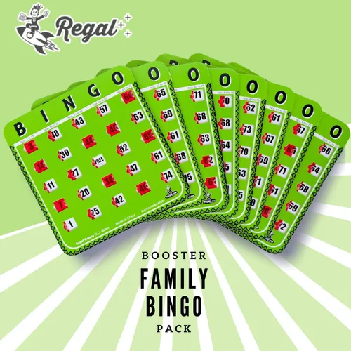 Miniatura 2 de Regal Bingo - Tarjetas de bingo a granel con ventanas deslizantes – Tarjetas de juego de bingo reutilizables con impresión grande para adultos