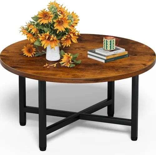 Miniatura 21 de Mesa auxiliar pequeña, mesa baja con patas de madera maciza, mesa auxiliar ovalada de 23.6 pulgadas, mesa auxiliar auxiliar de pie para sentarse