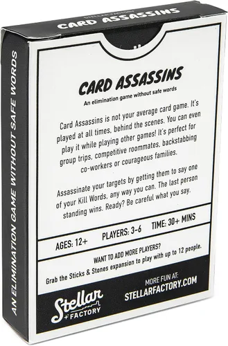 Miniatura 4 de Stellar Factory Card Assassins: Un juego de fiesta sin palabras seguras