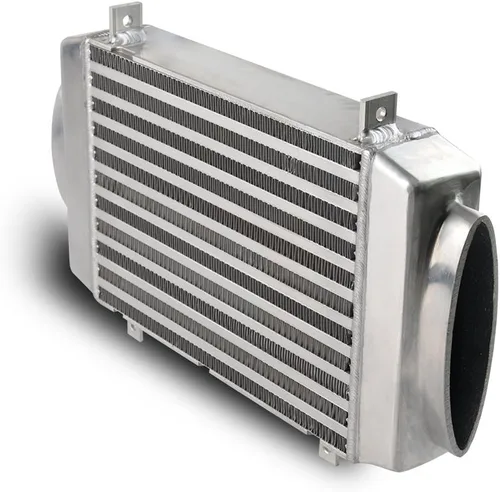 Miniatura 3 de G-PLUS Intercooler de sobrecarga de montaje superior de aluminio atornillado compatible con Mini Cooper 2002-2006