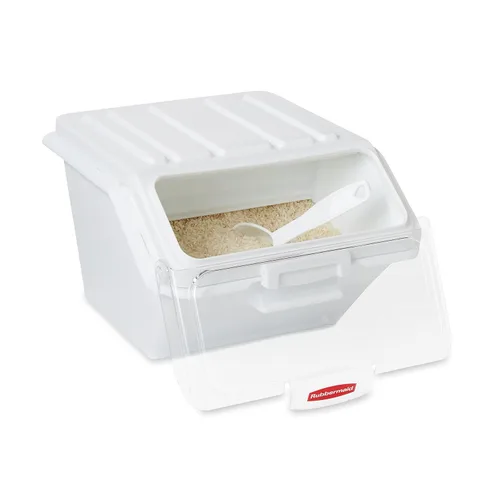 Miniatura 6 de Rubbermaid Commercial Products ProSave - Contenedor apilable para almacenamiento y cuchara/herramienta de medición