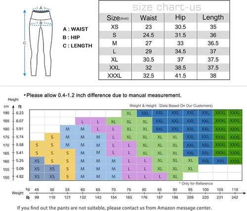Miniatura 6 de Heathyoga - Pantalones deportivos de yoga con bolsillos para mujer, leggings de tiro alto para entrenamiento