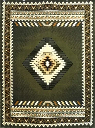 Miniatura 70 de Kingdom South West - Alfombra ovalada de nativos americanos, diseño bereber beige, D143 (3 pies x 4 pies 7 pulgadas, ovalada)