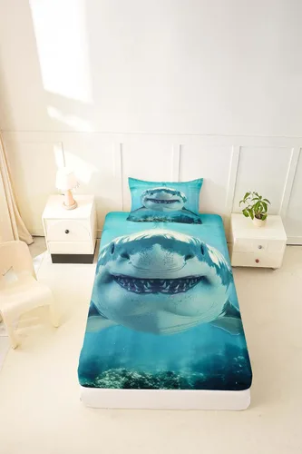 Miniatura 40 de Juego de ropa de cama con estampado de leopardo, tamaño individual, juego de cama de guepardo africano para decoración de dormitorio