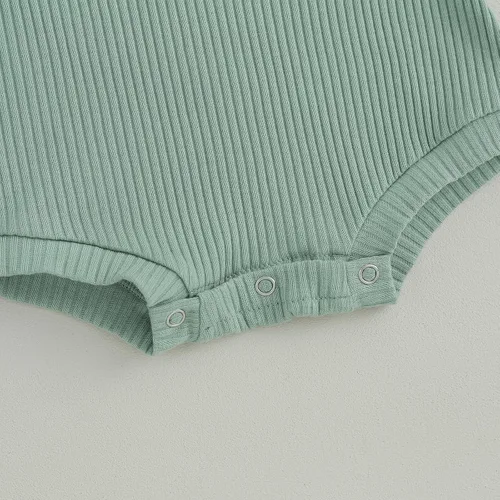 Miniatura 7 de Ropa de bebé recién nacido, suéter acanalado, enterizo de gran tamaño, sudadera de punto con burbujas, lindo traje de otoño