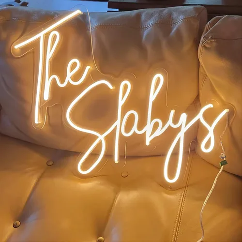 Miniatura 7 de Letreros de neón personalizados, letreros LED de neón regulables personalizados para cumpleaños familiar, bar, boda, fiesta, luz nocturna y logotipo