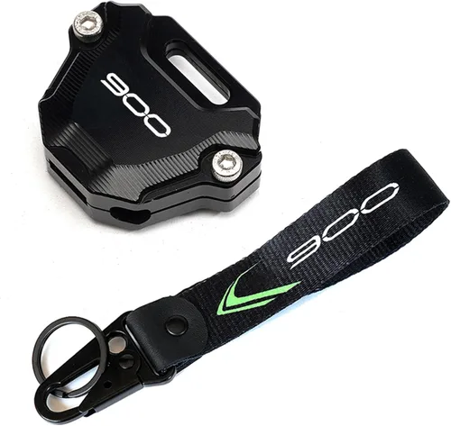 CNC Motorcycle Key Cover Case Shell Key Chain Keyring Fit For Kawasaki Z900 Z 900 Z900SE Z900RS 2017-2022 2023 2024