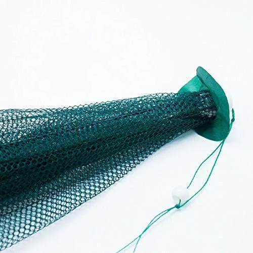 Miniatura 4 de Cebo de pesca Trampa plegable para red de cangrejo Jaula de inmersión fundido Pescado Minnow cangrejo camarón