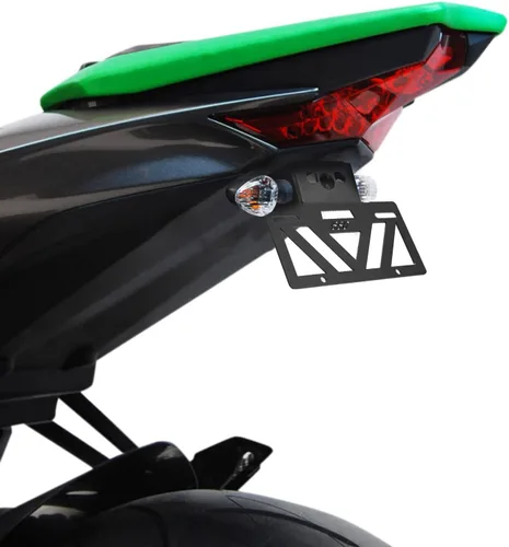 Miniatura 7 de INKUDRI 2025 Ninja 650 Eliminador de guardabarros Z650 Eliminador de guardabarros 2024 Ninja 650 Organizador de placa de matrícula Ninja 650 Soporte