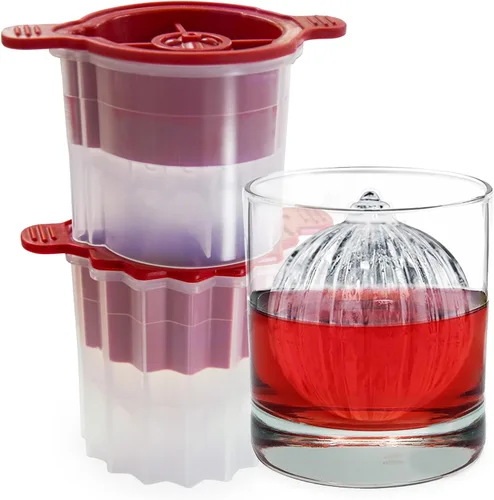 Miniatura 10 de Tovolo Molde de Hielo para Perro Forma de Esfera Hielo en Forma de Perro Moldes de Hielo Esférico Juego de 2 Regalo Festivo para Navidad Relleno