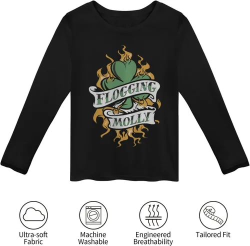 Miniatura 5 de Womens Fall Long Sleeve Tshirts Womens Cotton Shirts Top Round Neck T-Shirts Sweatshirt
