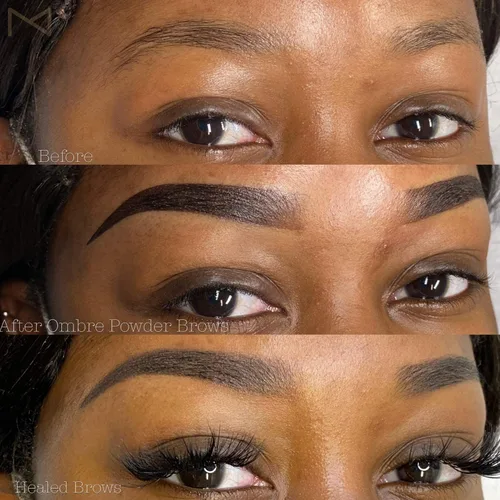 Miniatura 3 de Pigmento líquido cosmético M para cejas en polvo para cejas, nano cejas, maquillaje permanente de sombreado, uso en máquina, sin mezcla, solo