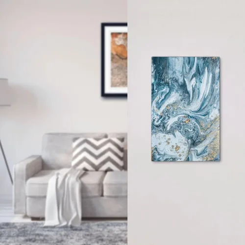 Miniatura 224 de Cubiertas de placa de pared de 3 gang con interruptor de luz de triple palanca, en negro y dorado con esplendor de oro rosa, estampado floral