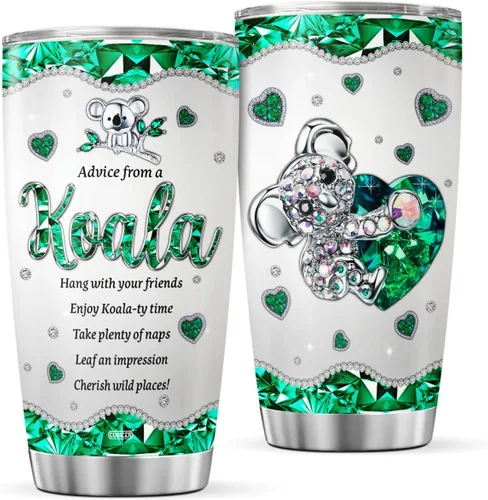 Miniatura 11 de CUBICER Vasos de café con diseño de mariposa, regalos para mujeres en cumpleaños, Navidad, día de mariposa, taza de 20 onzas, taza grande de acero