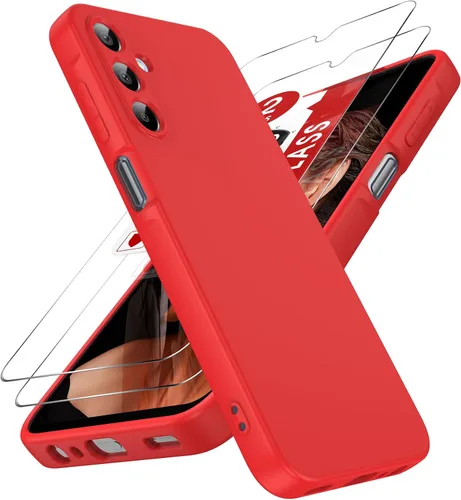 Miniatura 21 de LeYi Funda para Motorola Moto G Play 4G 2024: Funda para Moto G Play 4G 2024 con funda delgada y antiarañazos, silicona líquida a prueba de golpes