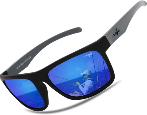 Miniatura 10 de INFI Gafas de sol polarizadas de pesca para hombre, para conducir, correr, con protección UV400