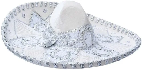 Miniatura 4 de Mariachi sombreros Charro Star Mexican Sombrero Charro, Terciopelo Unisex Adulto fantasía 5 Mayo, Mexicano