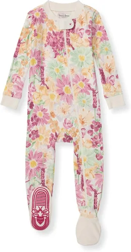 Miniatura 43 de Burt's Bees Baby Pijama para bebé niña, 100% algodón orgánico, pijama de una pieza, overol diagonal con cremallera, ajuste cómodo