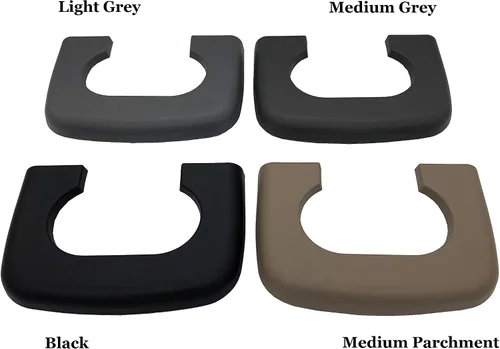 Miniatura 3 de Almohadilla de repuesto para portavasos de consola central compatible con Ford F-150 1997-2003 (gris medio)