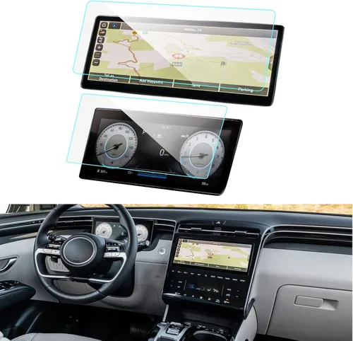 Miniatura 10 de LUWU Tucson - Protector de pantalla para Hyundai Tucson 2022 2023 2024 (SE/SEL/azul) 8 pulgadas 2024 Hyundai Tucson Accesorios 2024 Tucson pantalla