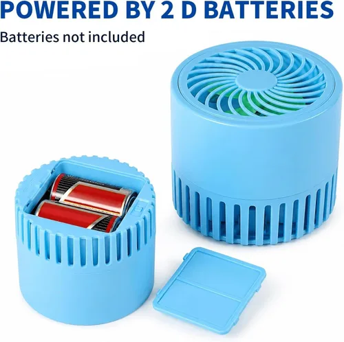 Miniatura 4 de Ventilador de refrigerador para RV, bajo ruido, motor de 3000 RPM para circulación eficiente del aire frío interno del refrigerador de RV, mayor
