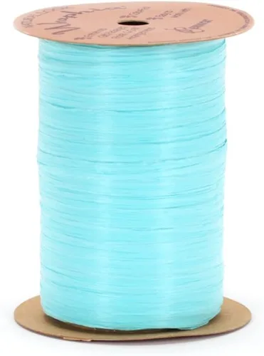 Miniatura 5 de Berwick Offray Cinta de rafia mate de 1/4" de ancho, verde manzana, 100 yardas, 0.276 in