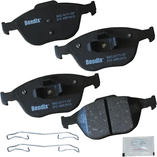 Miniatura 274 de Pastillas de freno delanteras cerámicas Bendix Priority1 CFC2302 para Hyundai Elantra 2021, Sonata 2022-2020, Kia K5 2023-2021