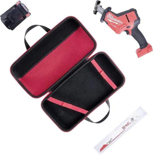 Miniatura 6 de khanka Funda de repuesto rígida para sierra recíproca inalámbrica Milwaukee M18 FUEL Hackzall 2719-20, solo funda