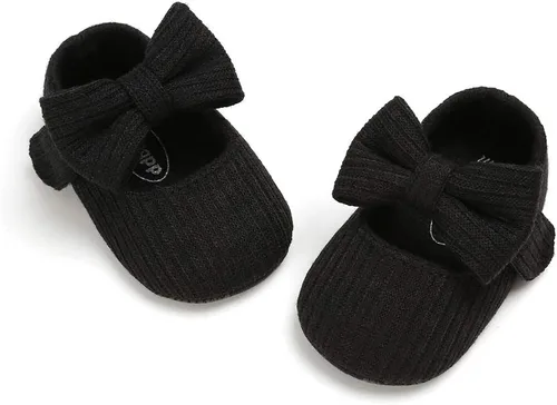 Miniatura 5 de Ohwawadi - Calcetines de forro polar para bebé o niña, suaves y calientes, botas o zapatos para bebés recién nacidos, con estilos de dibujos