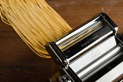 Miniatura 2 de MARCATO Hecho en Italia Spaghetti Alla Chitarra 150 Accesorio para máquina de pasta Atlas 150, acero cromado