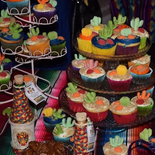 Miniatura 7 de Juego de 2 moldes de silicona para cactus, moldes para cactus MoldFun para fondant, pasta de goma, chocolate, dulces, velas