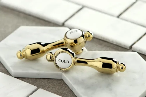 Miniatura 8 de Kingston Brass KS7992TAL Tudor Bridge - Grifo de baño, latón pulido, 11.75 x 8 x 2.13