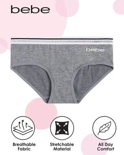 Miniatura 2 de Bebe - Ropa interior hipster para niña (6 unidades)