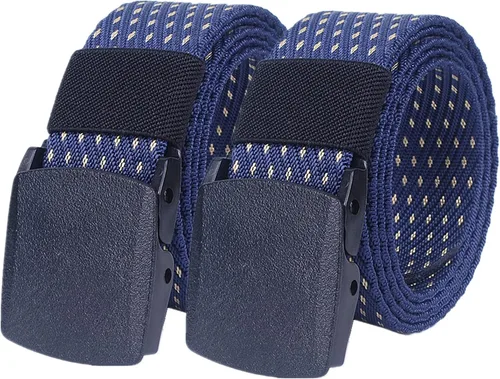 Miniatura 15 de Cinturones para hombres trenzados, cinturones para hombres y mujeres, de lona de nailon, transpirable, militar, de liberación rápida, cinturón