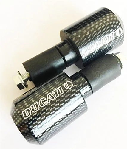 Miniatura 5 de Motocicleta fibra de carbono mano barra extremo para Ducati Supersport 916 996 998 999 1098S 1098R 1198