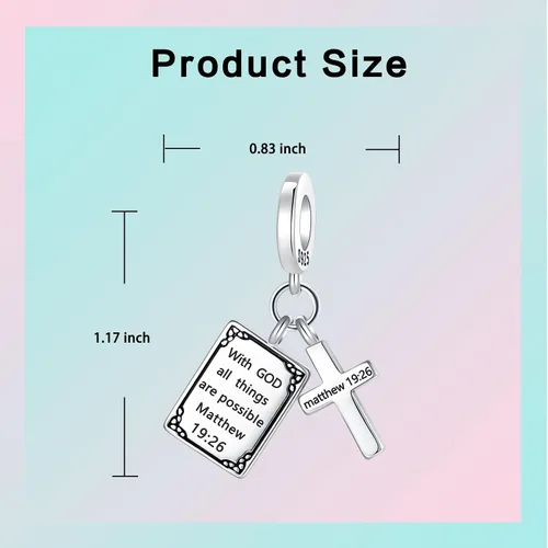 Miniatura 286 de LUXILLA Abalorio de plata de ley 925 para madre, hija, abuela, para familia, amor, madre, hija, abuela, para pulseras, collares, dijes, abalorios