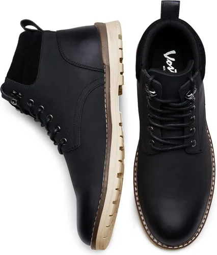 Miniatura 4 de Vostey Botas de senderismo impermeables para hombre, botas chukka casuales para hombres