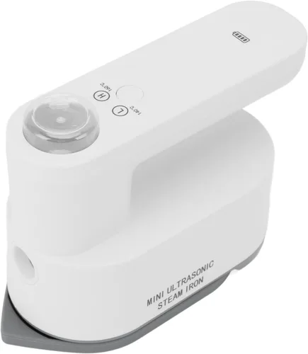 SUNGOOYUE Plancha eléctrica pequeña inalámbrica, recargable, plancha de mano portátil, calentamiento rápido, vapor seco y húmedo, ligero, compacto,