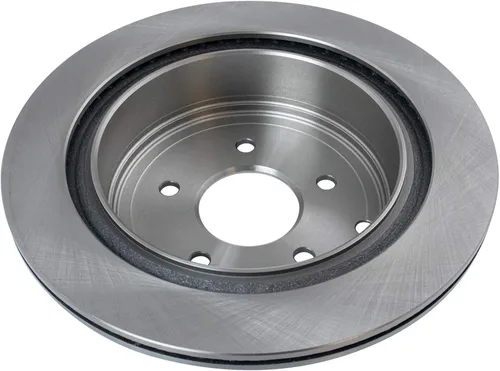 Miniatura 5 de TRQ Kit de pastillas de freno trasero y rotor de cerámica compatible con 03-20 INFINITI 03-22 Nissan